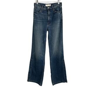 Mother The Hustler Sidewinder Jeans 27 Cowboys Don’t‎ Cry Flare High Rise